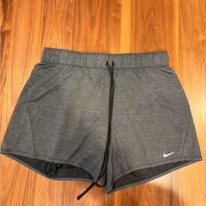 Nike Women's Charcoal Athletic Shorts